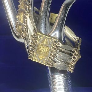 Vintage Taxco Mexican Sterling Silver Bracelet